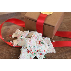 Chocolate Bark with Candy Cane - White Chocolate